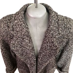 30% Wool Vintage S.B.II BY BITTERMAN Wool Blend Peacoat (M)